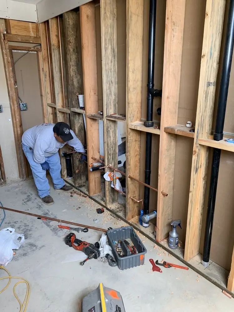 Commercial rough-in plumbing for Gas Line Repair in Sylvia Park